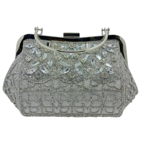 Bridal Clutch With stone work